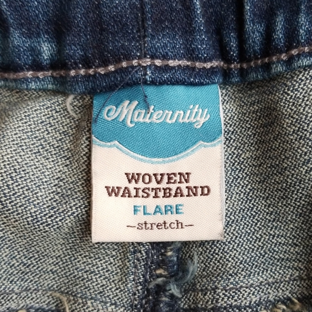 Maternity Sz 2 Denim Pocket Detailing VGUC - Picture 3 of 6